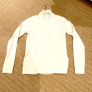 White Lululemon jacket